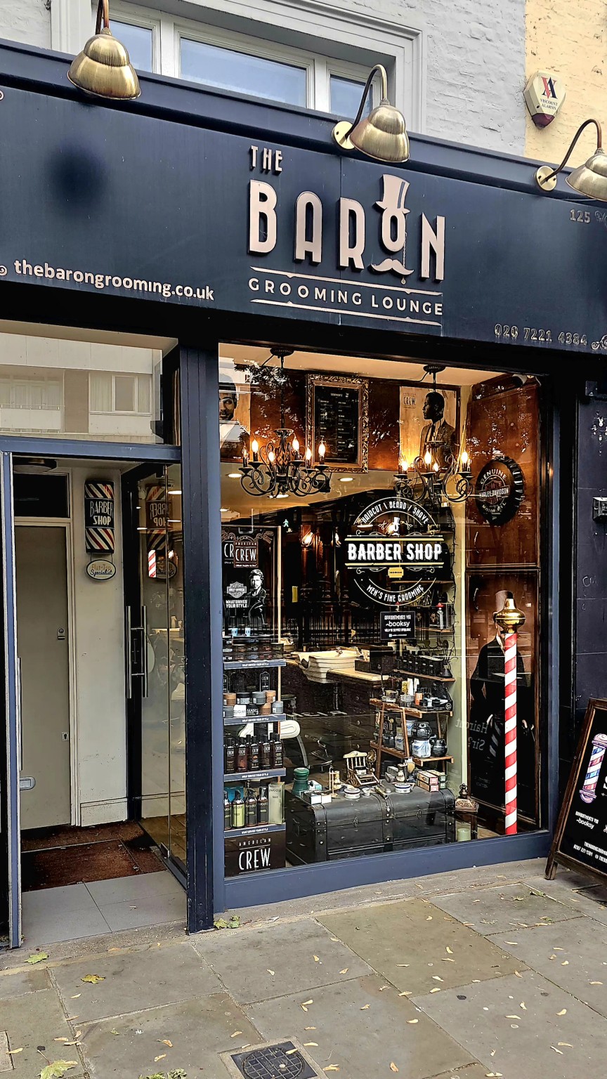 The Baron Grooming Lounge exterior